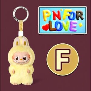 Pop Mart The Monsters Pin For Love Plush Pendant Labubu F Confirmed